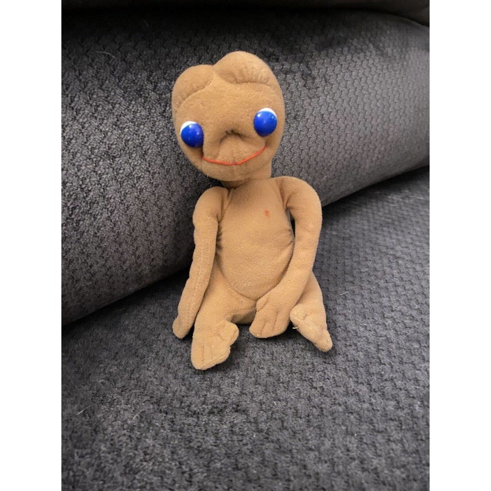 Vintage 1982 Showtime Kamar 8" E.T. Extra Terrestrial 80's Plush Doll Figure ET